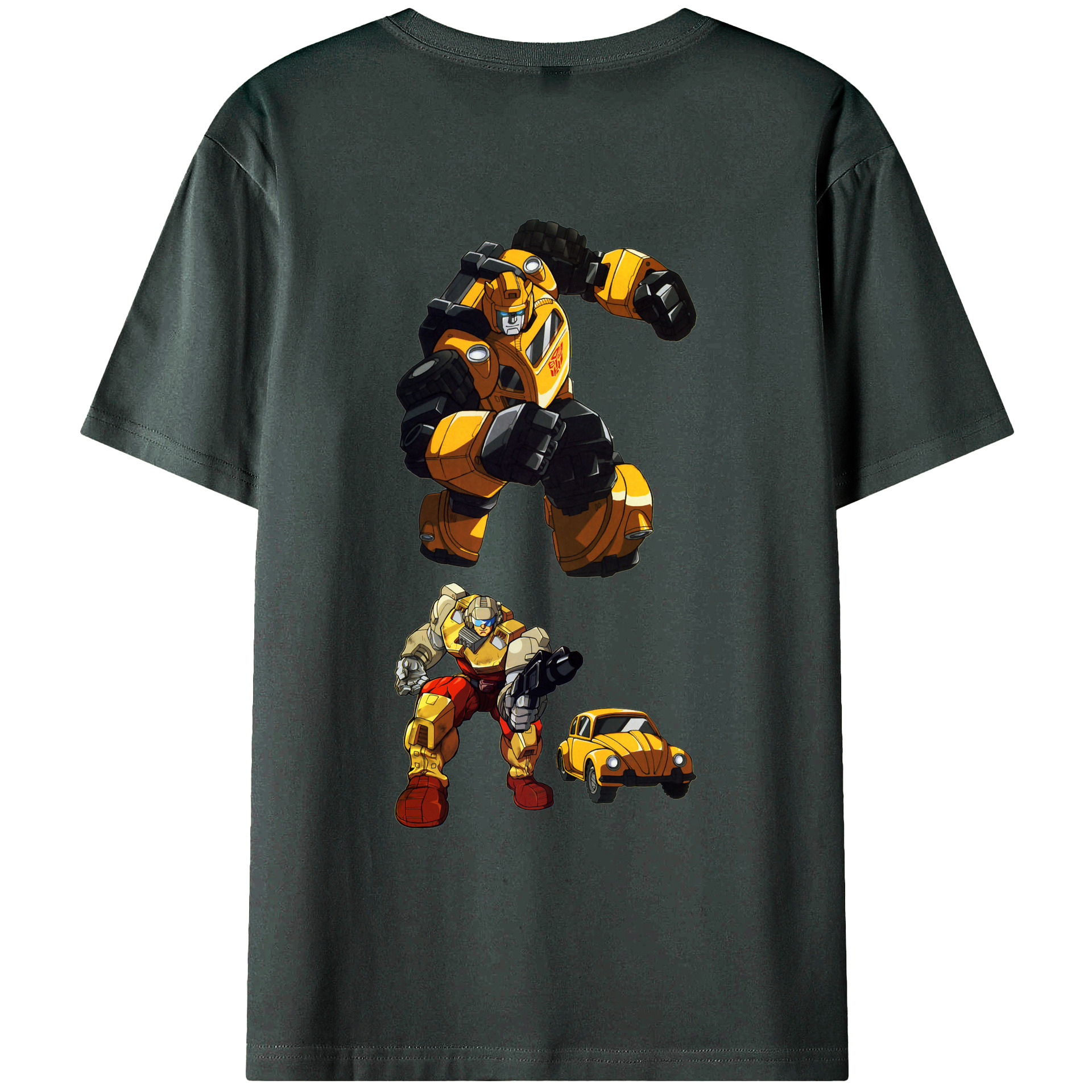 （画像用）  綿100％ メンズ半袖Tシャツ（バックプリント） 通気性